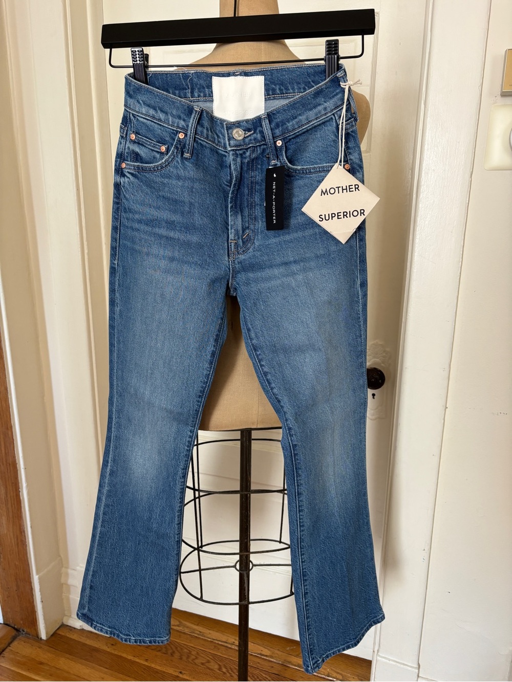 MOTHER Light Blue Denim Jeans